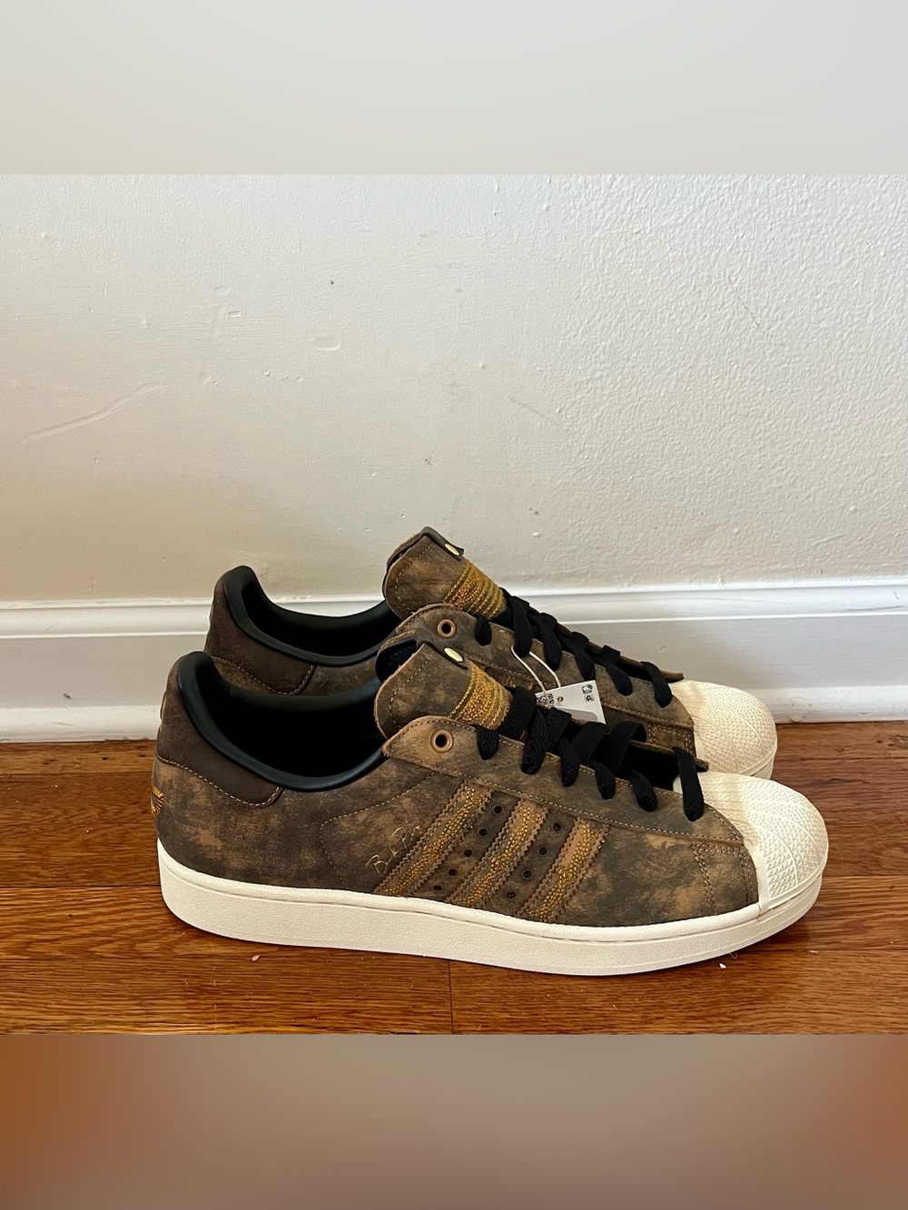 Adidas x Brock Purdy Superstar II Brown KI5284 Casual Sneakers Men’s Sz 13